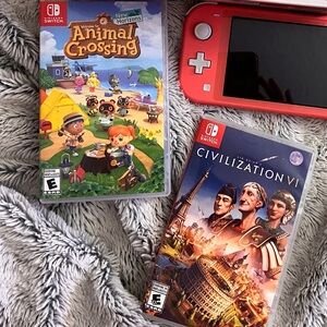 Nintendo Switch Games Bundle - Animal Crossing and Civilization VI